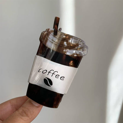 Coffee Cup Hair Claw