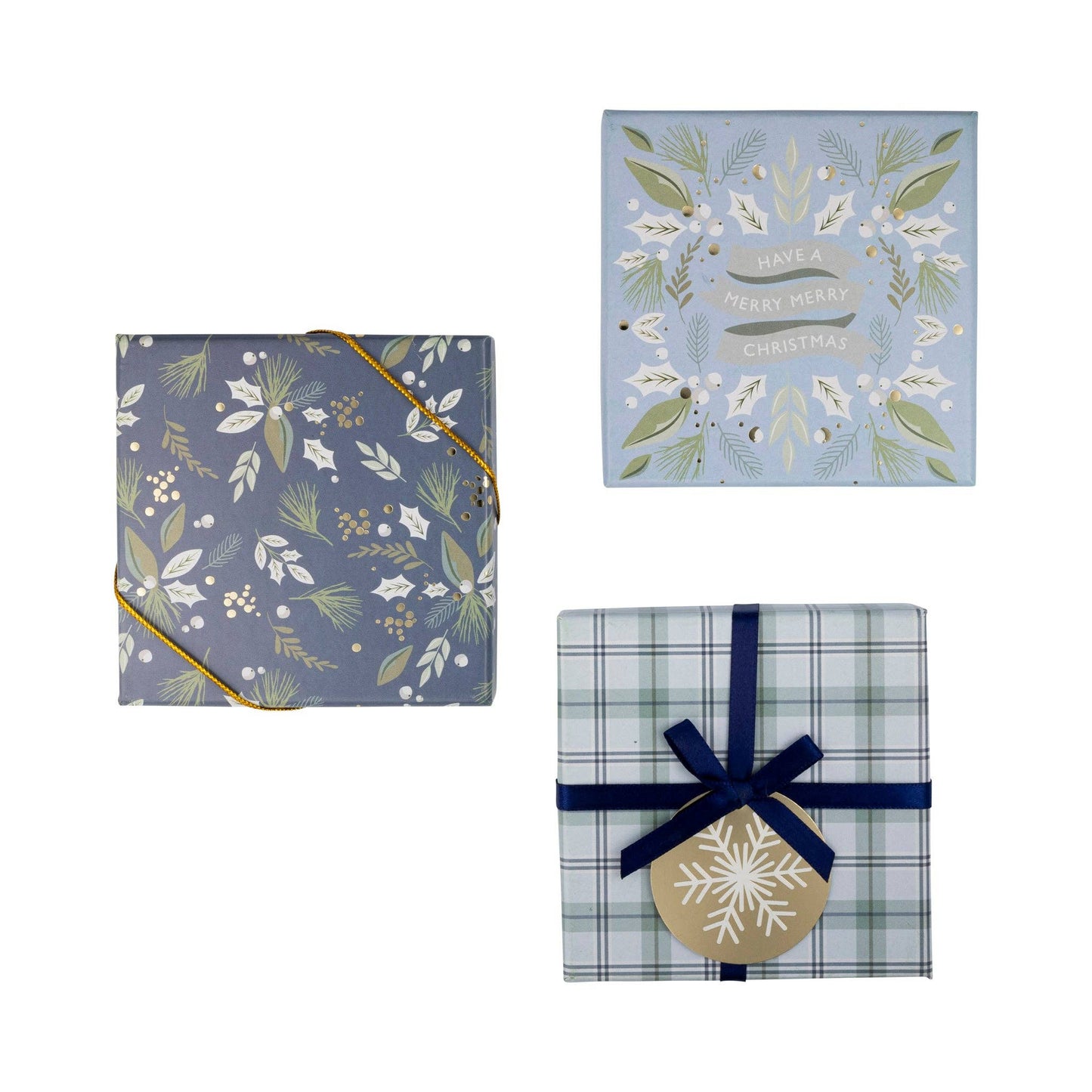 Winter Blue Gift Card Holders