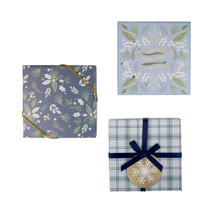 Winter Blue Gift Card Holders