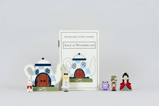 Alice in Wonderland Woodland Storybook Set