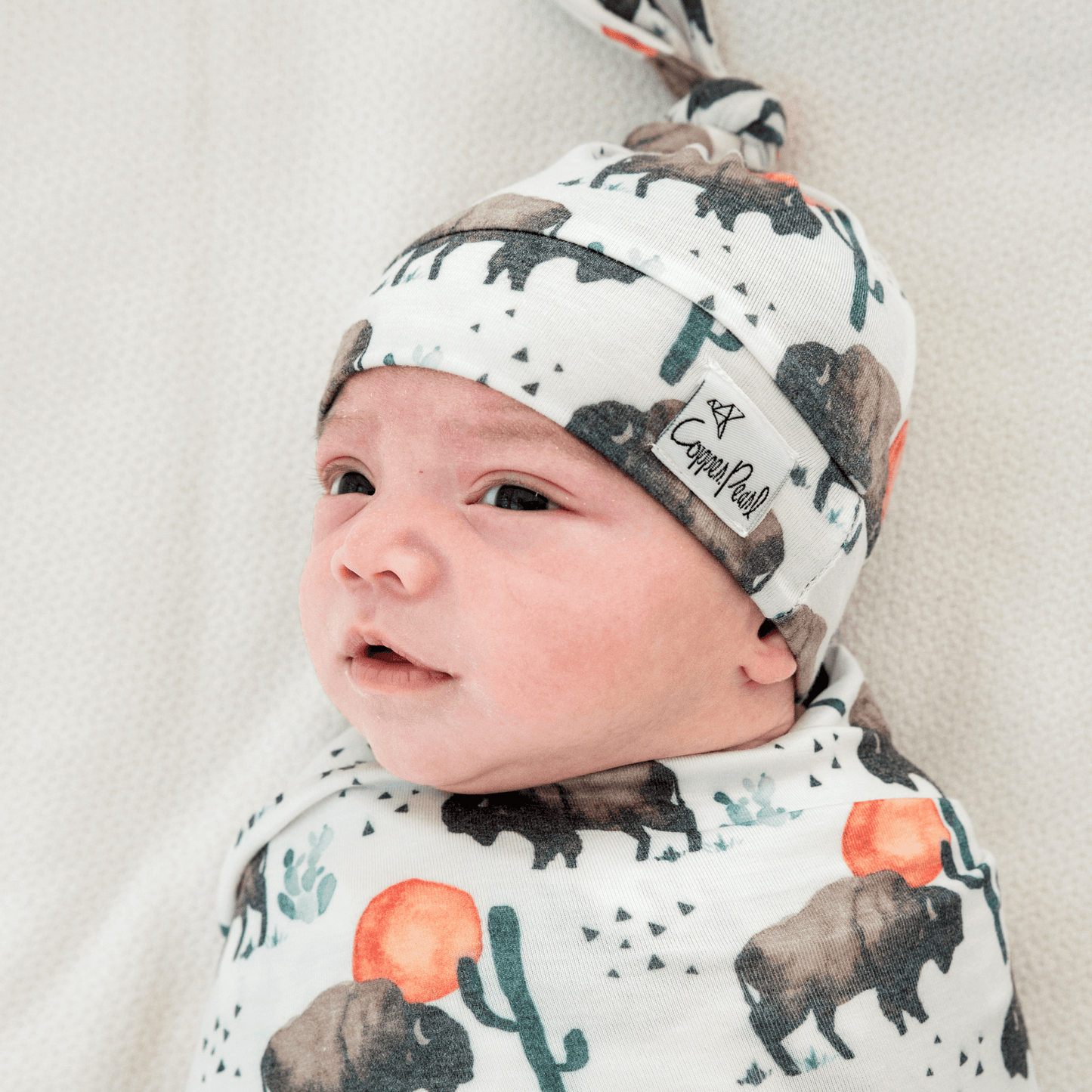 Bison Swaddle Blanket