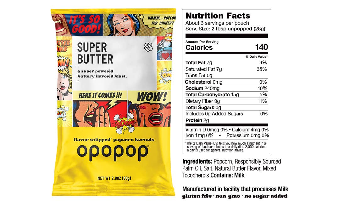 Variety Show Flavor-Wrapped Popcorn Kernels