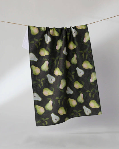 Pearwood Brown Kitchen Tea Towel