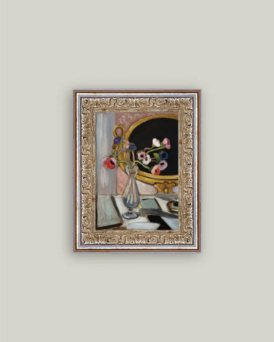 Anemone and Mirror Wall Art