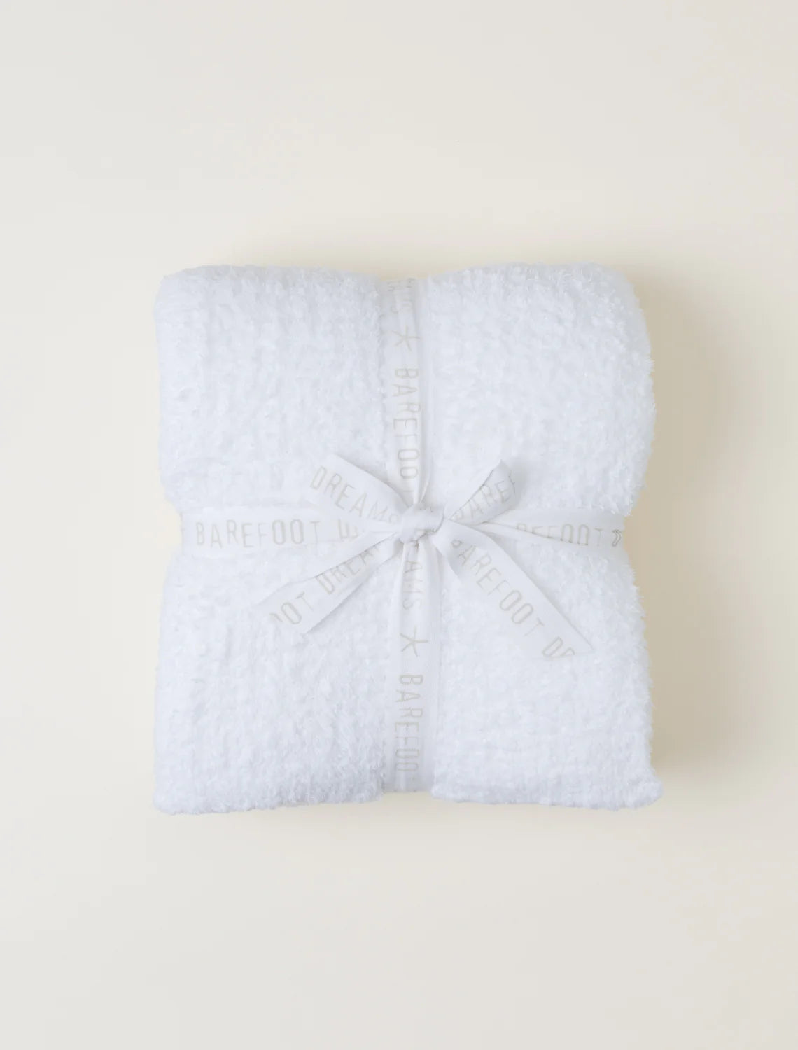 White CozyChic Ribbed Throw