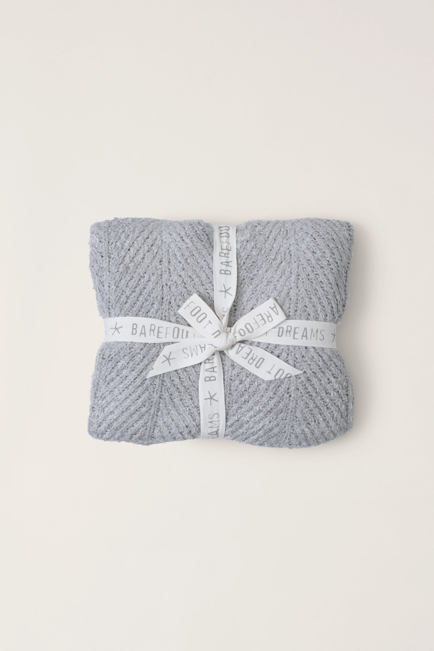 Silver Sky Bamboo CozyChic Herringbone Throw