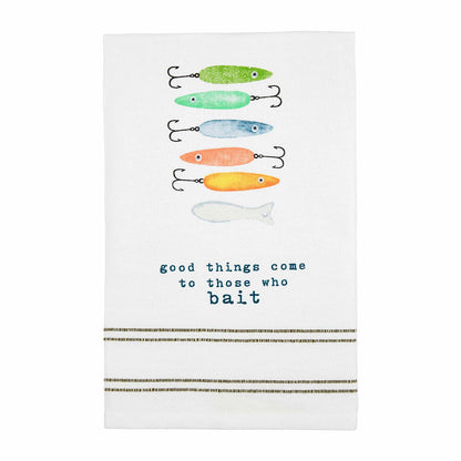 Bait Watercolor Towel