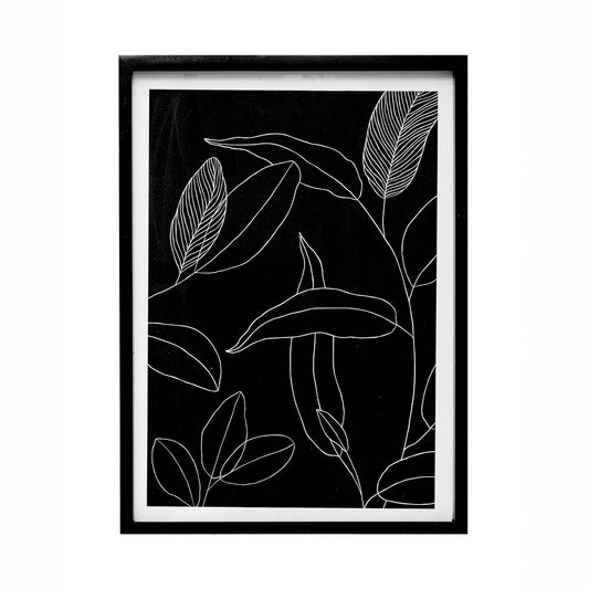 Leaf Line Wall Art