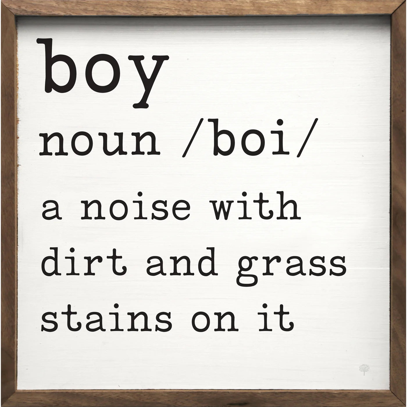 Boy Definition Sign