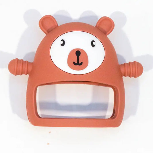 Silicone Brown Bear Teether