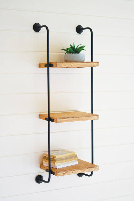 Wall Ladder Shelf