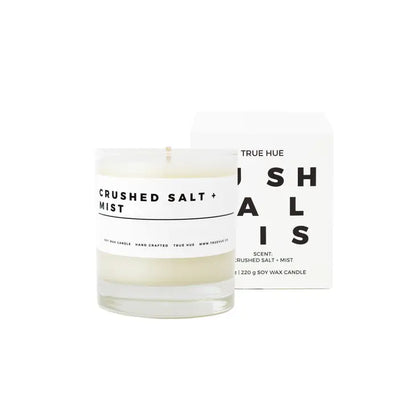 Crushed Salt + Mist Candle