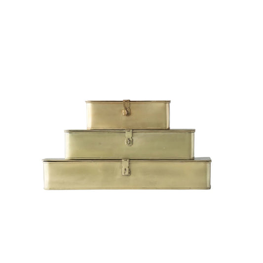 Decorative Metal Brass Boxes