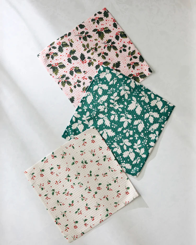 Hollyday Dishcloth Set