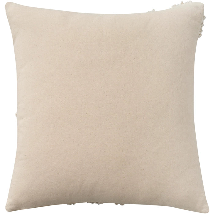 Natural 18"x18" Throw Pillow