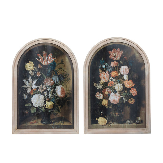 Renaissance Floral Wood Prints