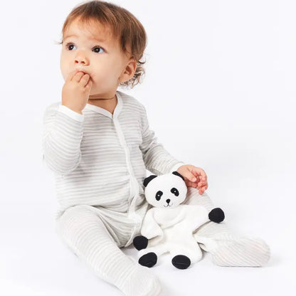 Organic Baby Flat Panda Toy