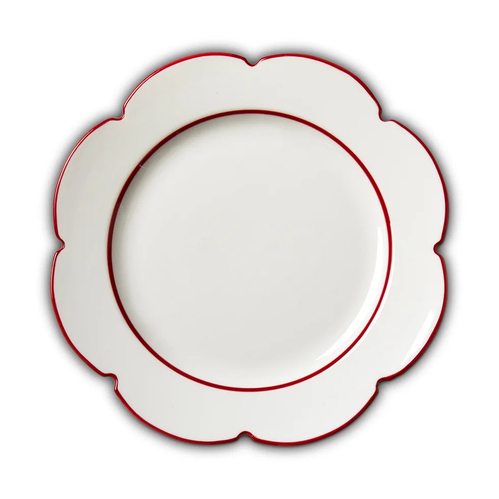 Festive Scallop Dinner Plate