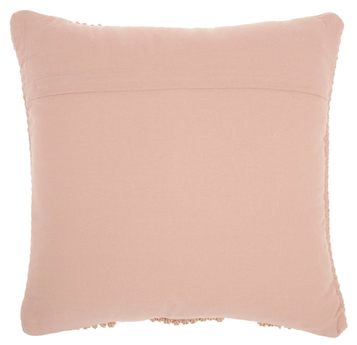 Blush 18" X 18" Diamond Throw Pillow