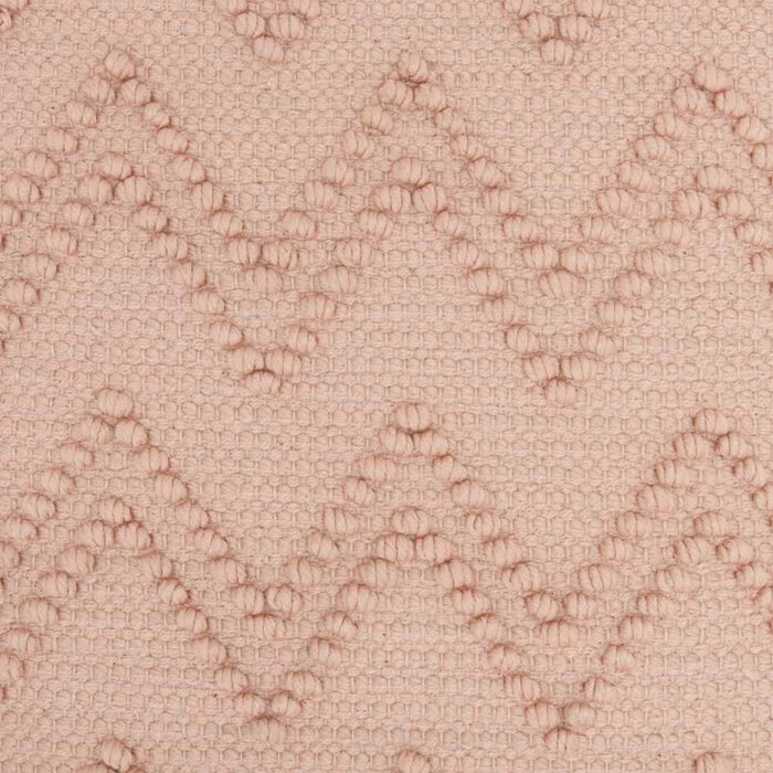 Blush 18" X 18" Chevron Throw Pillow