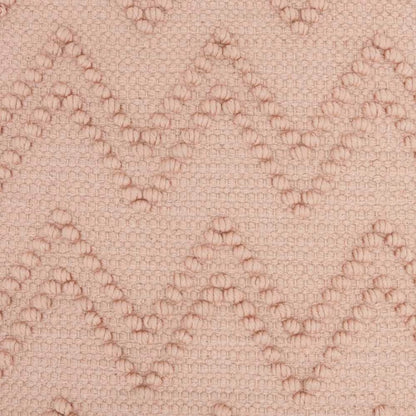 Blush 18" X 18" Chevron Throw Pillow