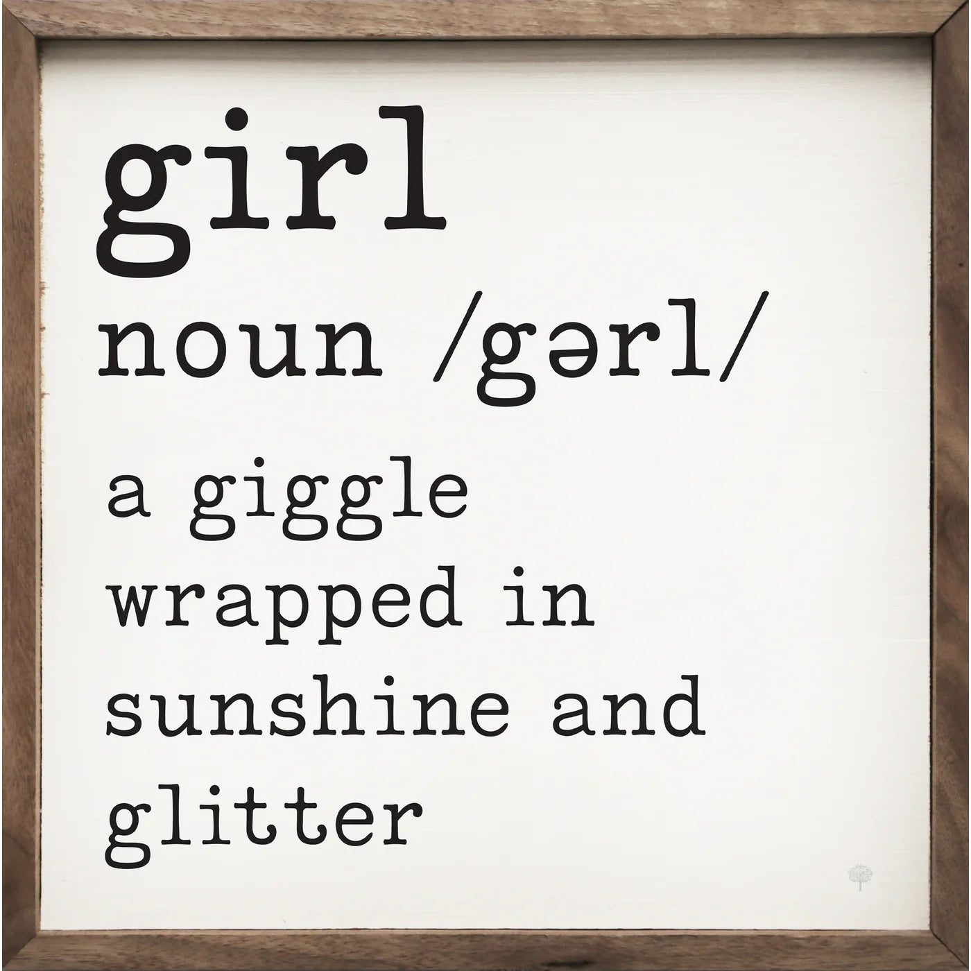 Girl Definition Sign – The Mix