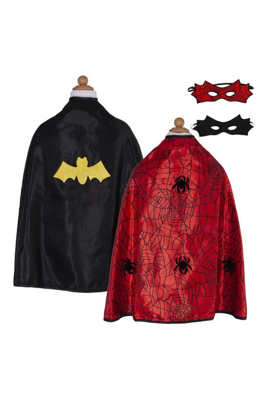 Spider Bat Reversible Cape and Mask