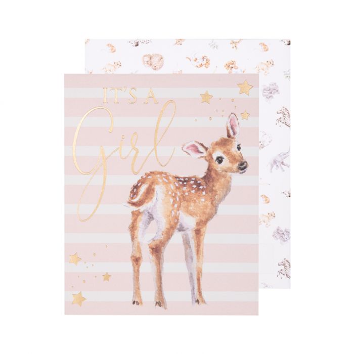 'Loved Deerly' Deer Card