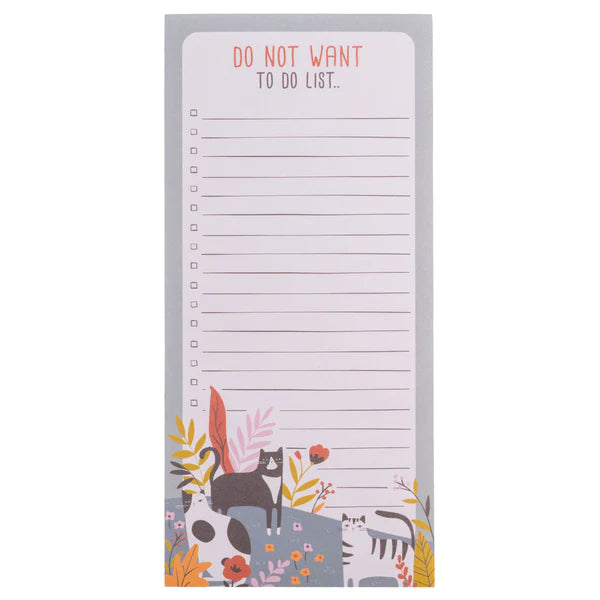 Cat Magnetic Notepad