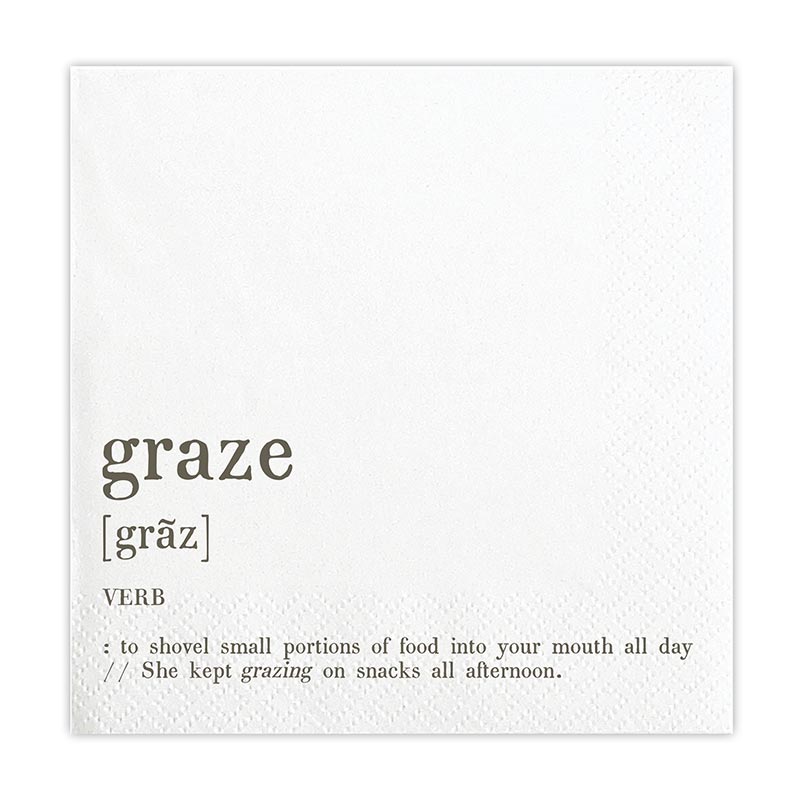 Graze Cocktail Napkins