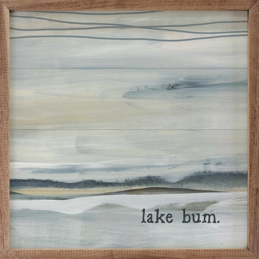 Lake Bum Sign