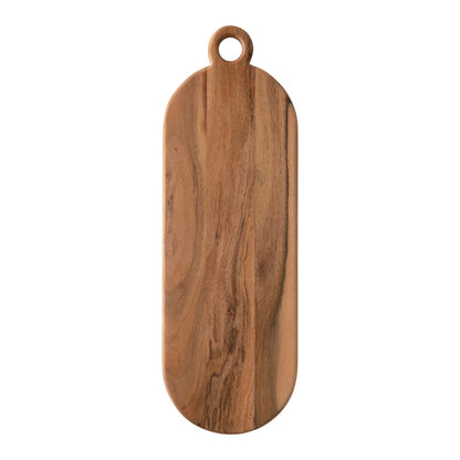 Acacia Wood Cheese/Cutting Board with Handle