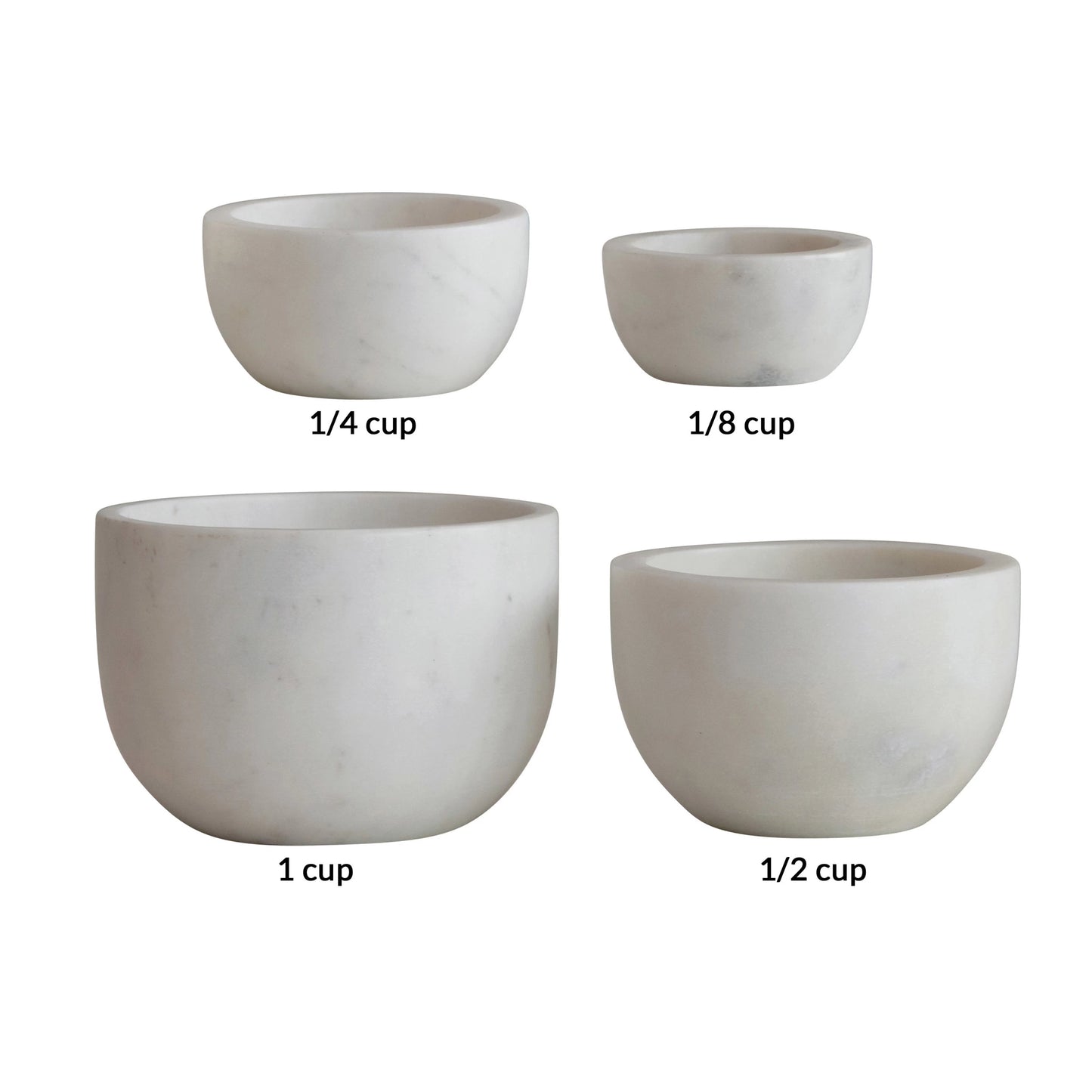 Marble Bowl Set of 4