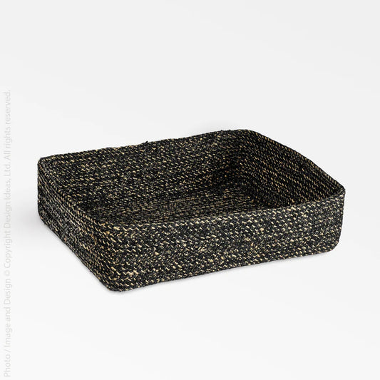 Meila Black Basket