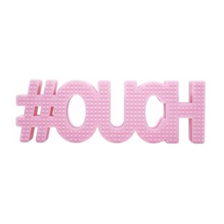 Silicone Pink Ouch Teether