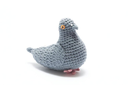 Crochet Pigeon Rattle