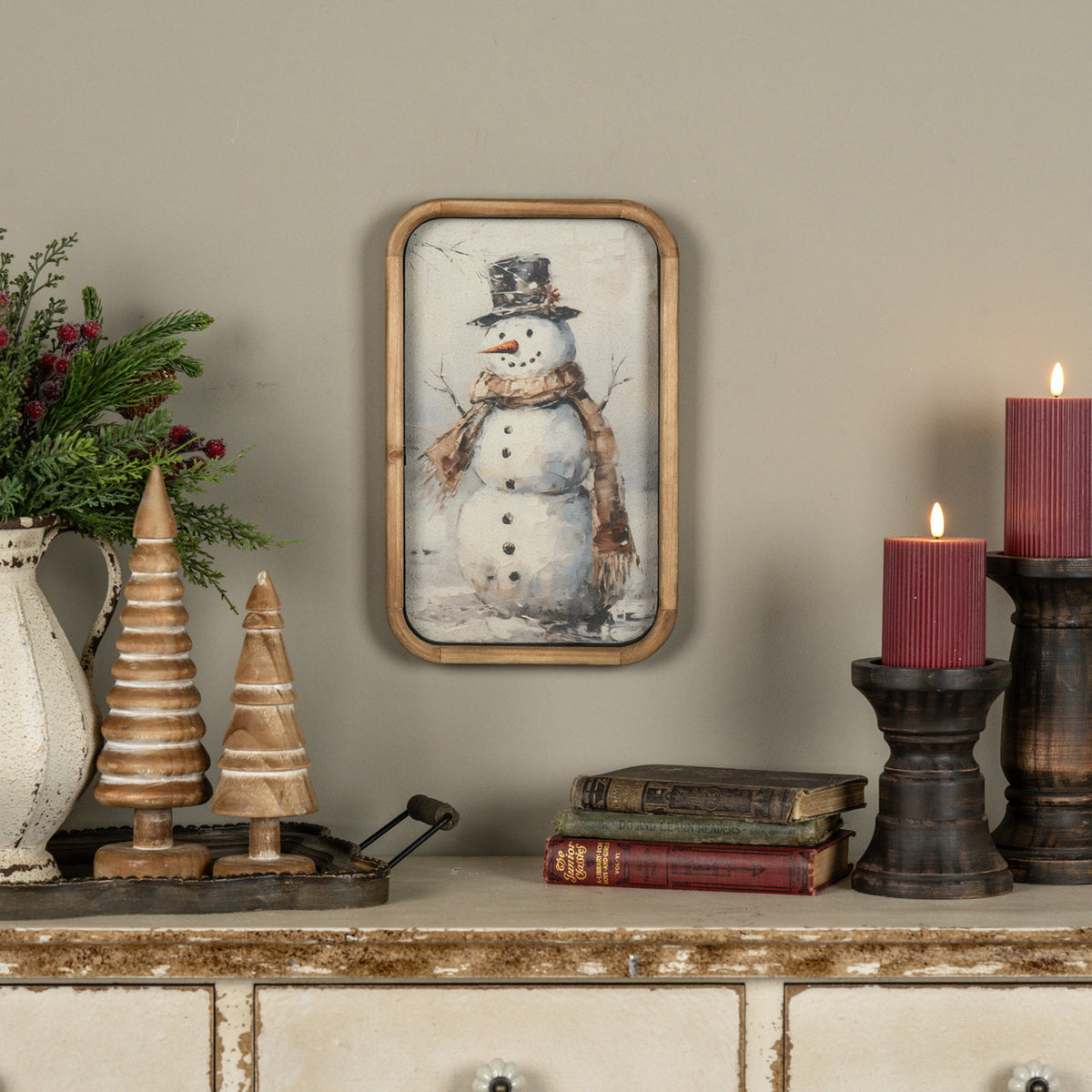 Snowman Frame