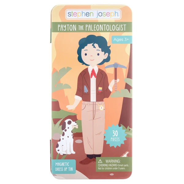 Paleontologist Dress Up Travel Tin