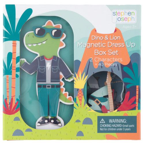 Dino & Lion Magnetic Dress Up Box Set