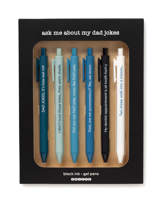 Dad Joke Gel Pen Set