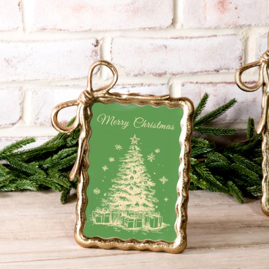 Gold Ribbon Frame