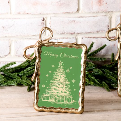 Gold Ribbon Frame