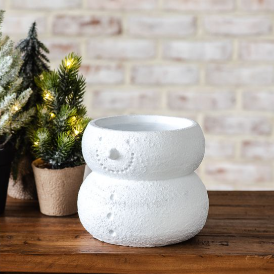 Snowman Planter