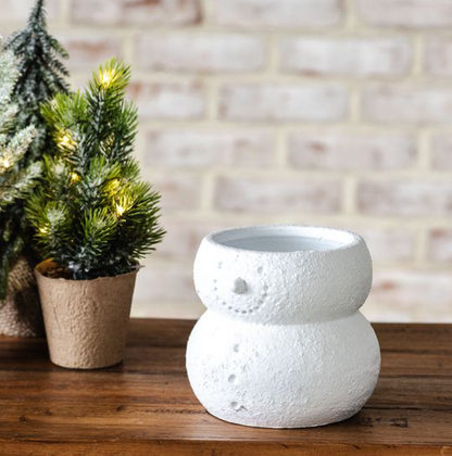 Snowman Planter