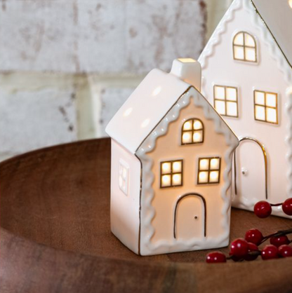 Ceramic Light Up City House