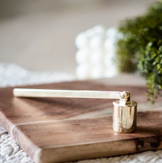 Gold Candle Snuffer