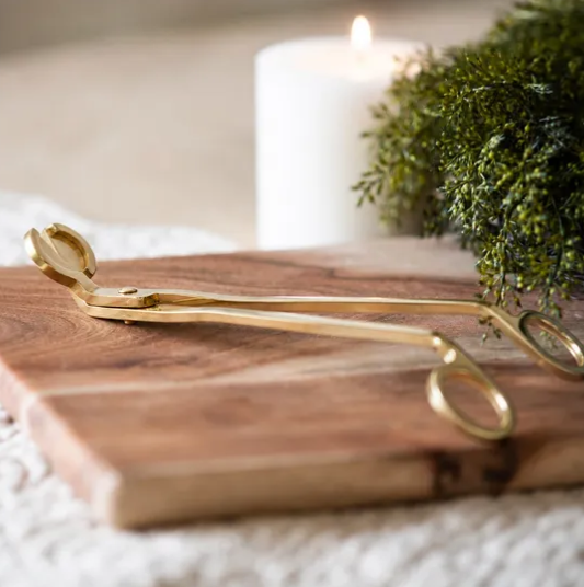 Gold Candle Wick Trimmer