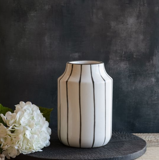 Wide Stripe Vase