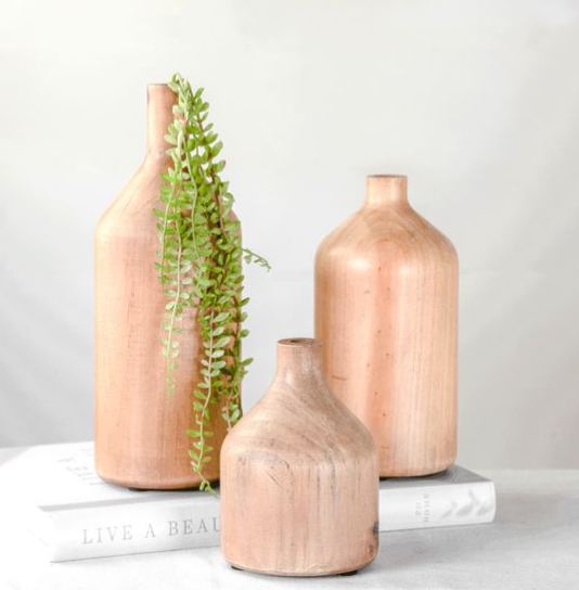 Wood Bottles