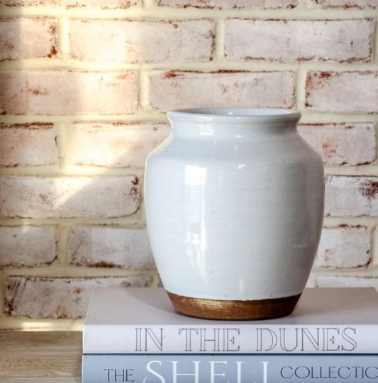 Two Tone Wide Mouth Vase